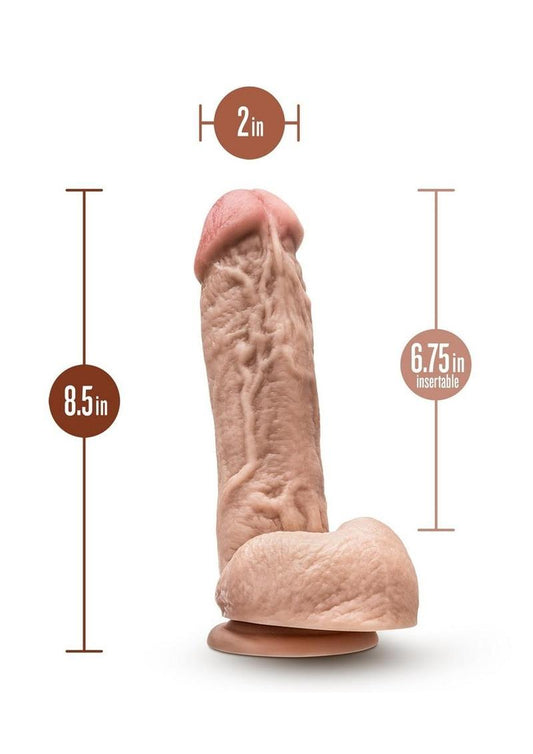 Mr. D 8.5" Dildo with Suction Cup