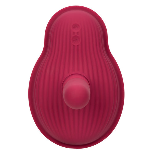 Dual Rider Rechargeable Silicone Thrust & Grind Vibrator with Remote Control