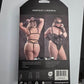 Black spiderweb bodysuit with lace-up front and matching gloves #halloween #costume - Image 2