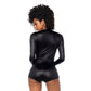 Black SWAT jumpsuit with silver handcuffs #swat #costume #Halloween #lingerie - Image 2