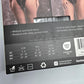Black mesh bodysuit with faux leather accents and silver badge detail #bodysuit #mesh - Image 4