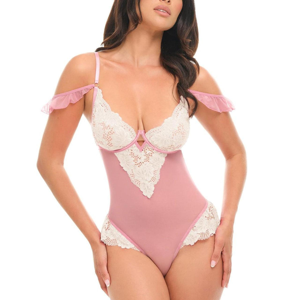 oh la la cheri lingerie with ruffled detail - Image 5