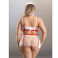 Play Fantasy Lingerie Perfect Health 5pc Costume Set in white with red crosses, size 1X/2X #costume #nurse - Image 6