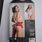 Play Fantasy Lingerie Pulse Check Costume Set in red & white #costume #fantasy - Image 3