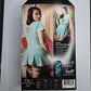Fantasy Lingerie Sarah Doctor in the House costume set in size 1X/2X. Aqua blue dress with matching garter belt and mask. #costume #doctor - Image 3