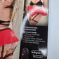 Fantasy Lingerie Squad Goals Cheerleader Costume Set in red/black with black trim - Image 5