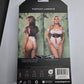 Play Fantasy Lingerie Dangerous Darling 3pc Costume Set in s/m - Image 3