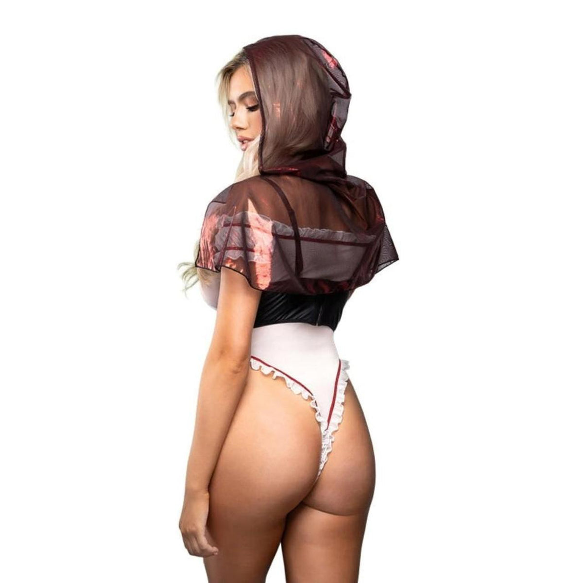 Play Fantasy Lingerie Dangerous Darling 3pc Costume Set in s/m - Image 6