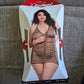 Dreamgirl leopard print mesh chemise with matching G-string #lingerie #animalprint - Image 1
