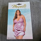 Mapale pink satin slip dress with lace trim in size 2x/3x - Image 2