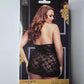 Baci black lace-up chemise in size queen size #lingerie #intimate - Image 2