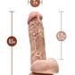 Mr. D  8.5" Dildo with Suction Cup