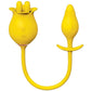 Clit-Tastic Tulip Clitoral Vibrator - Yellow - Special Sale