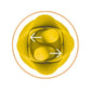 Clit-Tastic Tulip Clitoral Vibrator - Yellow - Special Sale