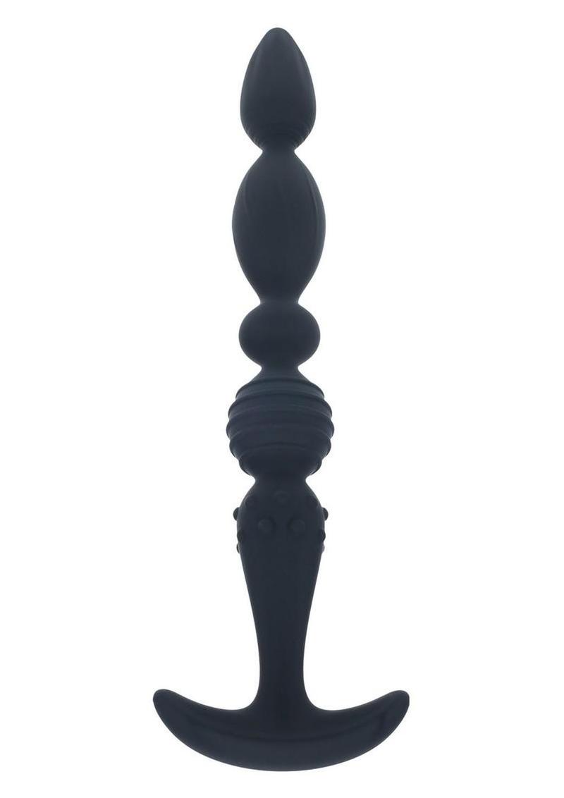 Multi Textured Silicone Flared Anal Probe