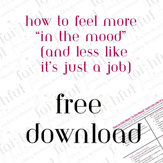 How to Feel More “In the Mood” (and Less Like It’s Just a Job) When Trying to Conceive - Free Download