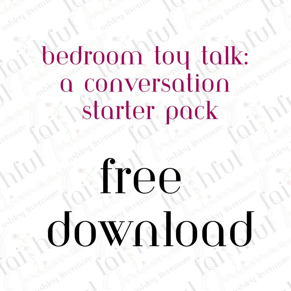 Bedroom Toy Talk:  A Conversation  Starter Pack