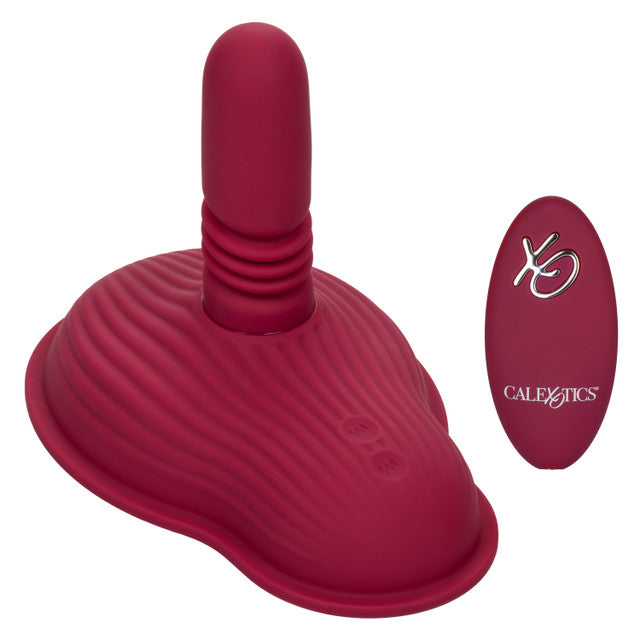 Dual Rider Rechargeable Silicone Thrust & Grind Vibrator with Remote Control