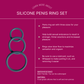 Silicone Penis Ring Set