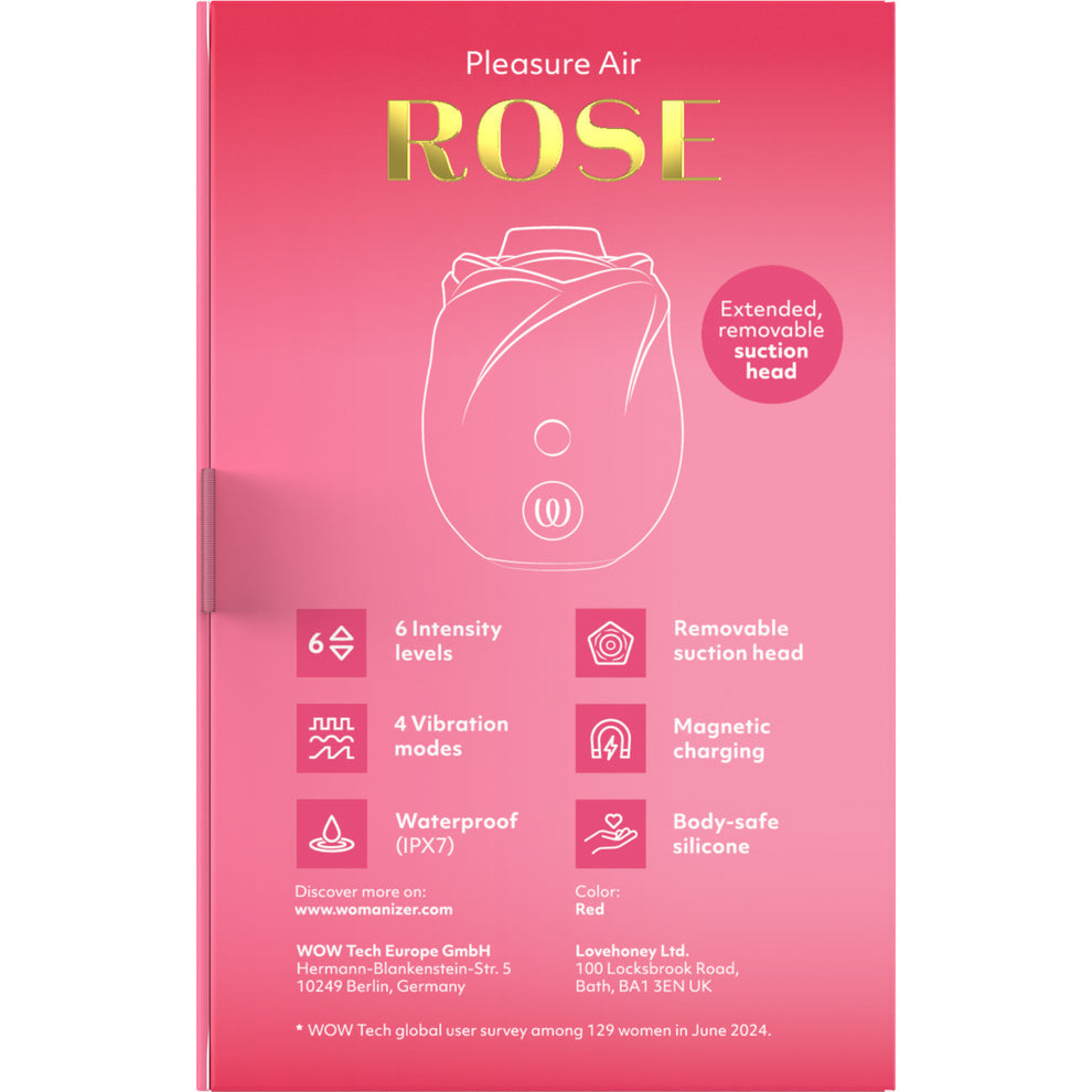 Womanizer Pleasure Air Rose