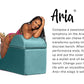Aria Chaise - Bench- Positioning Furniture "couples yoga"