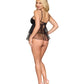 Dreamgirl Velvet Babydoll & G-String