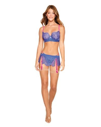 Dreamgirl Bra and Garter Skirt with G-String