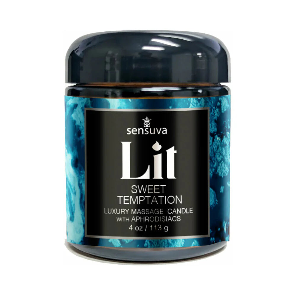 Lit Massage Oil Candle