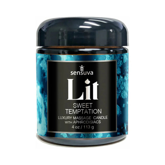 Lit Massage Oil Candle